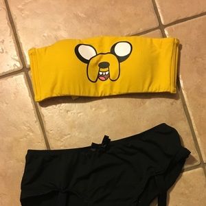 Adventure time rave costume top